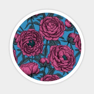 Peony garden Magnet